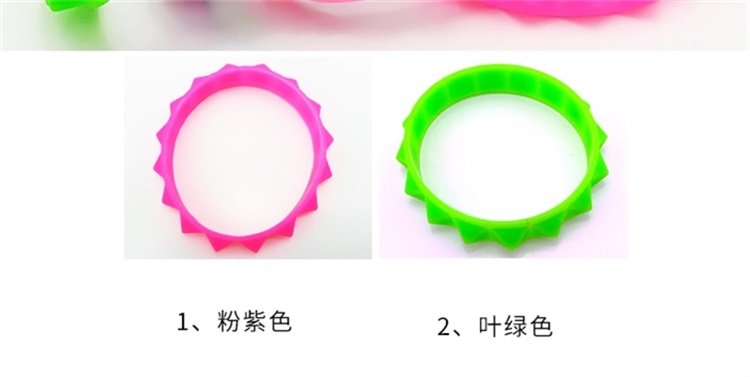 硅膠金字塔手環 硅膠金字塔手環